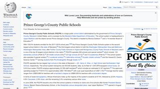 Prince George's County Public Schools - Wikipedia