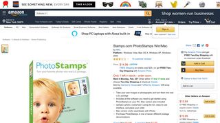 Amazon.com: Stamps.com PhotoStamps Win/Mac