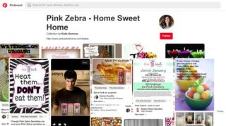 Pink Zebra - Home Sweet Home - Pinterest
