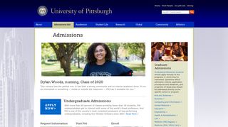 Admissions | University of Pittsburgh