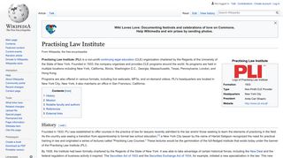 Practising Law Institute - Wikipedia