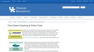 Free Career Coaching & Online Tools - UK Human Resources