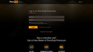 Login - Pornhub Premium