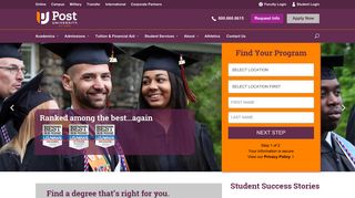 Post University | Online and On Campus Degrees