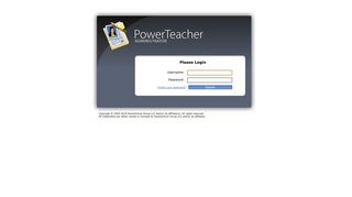 Login to PowerTeacher Administrator - PowerSchool
