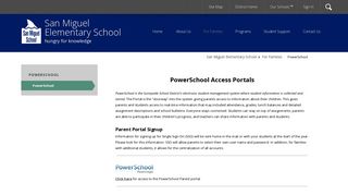 PowerSchool / PowerSchool - Sunnyvale School District