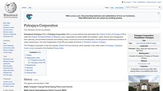 Putrajaya Corporation - Wikipedia