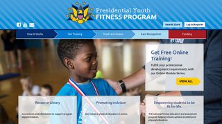 Presidential Youth Fitness Program: Home