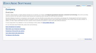 EducAide Software - Company Info