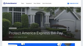 Protect America Online Bill Pay | Protect America Home Security