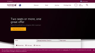 Qatar Airways: Book Flights with a World-class Airline