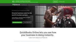 Accounting software to run your business online - QuickBooks
