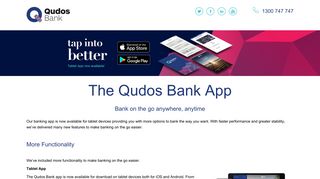 Qudos Bank App - Qudos Bank
