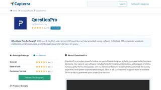 QuestionPro Reviews and Pricing - 2019 - Capterra