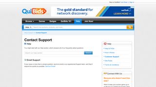 Support - QuiBids.com