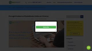 Fix Login Problems of QuickBooks Online on Chrome - WiZXpert