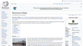 Rasmussen College - Wikipedia