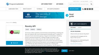 Ravelry API | ProgrammableWeb