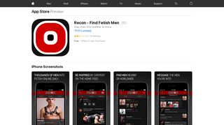 Recon - Find Fetish Men on the App Store - iTunes - Apple