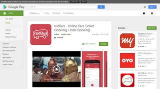 redBus - Online Bus Ticket Booking, Hotel Booking - Apps on ...
