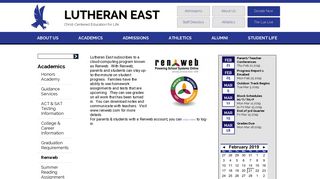 Renweb - Lutheran East