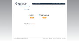 Login - RingClear