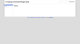 h.ripway.com/sami/login.php - Google Sites