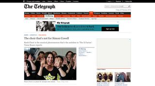 The choir that's not for Simon Cowell - Telegraph