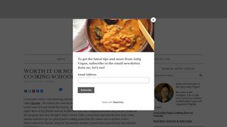 Worth it or not? Rouxbe Online Cooking School - ASTIG Vegan