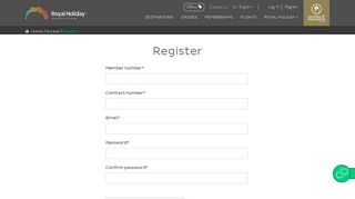 Register - | Royal Holiday