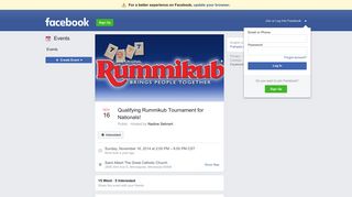Qualifying Rummikub Tournament for Nationals! - Facebook
