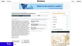 Runzheimer International Ltd.: Private Company Information ...