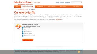 Gas & Electricity Prices - Dual Fuel Tariffs – Sainsbury's Energy
