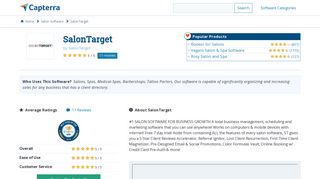 SalonTarget Reviews and Pricing - 2019 - Capterra