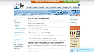 SAWS: Paying Your Bill