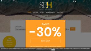 SBH Hotels & Resorts, Oficial Web, Islas Canarias