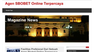 Agen SBOBET Online Terpercaya -