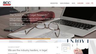 SCC Online® | The Surest Way To Legal Research