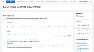 SCE: Virtual Learning Environment