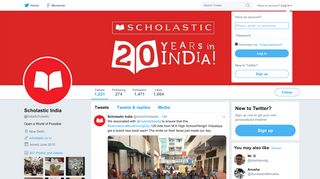 Scholastic India (@IndiaScholastic) | Twitter