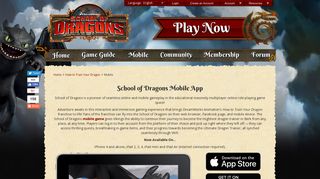 School of Dragons: HTTYD on Mobile | iOS and Android Dragon Games
