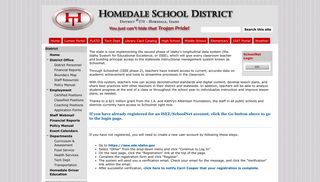 SchoolNet Login - Homedale School District