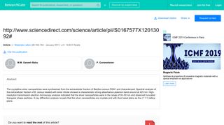 http://www.sciencedirect.com/science/article/pii ... - ResearchGate