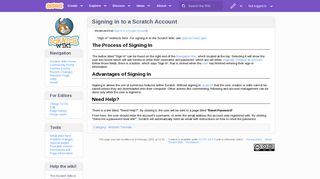 Sign In to a Scratch Account - Scratch Wiki