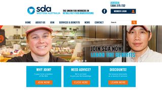SDA WA | The Union for Workers in Retail. Fast Food. Warehousing ...