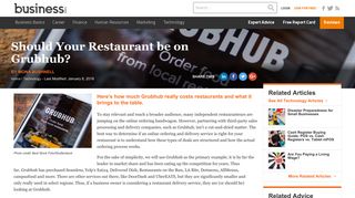 Is Grubhub Worth It for Restaurants? - Business.com