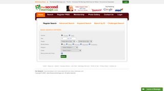 Search - Second Marriage, Divorce Marriage, Marriage Portal for ...