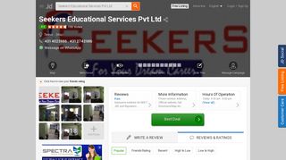 Seekers Educational Services Pvt Ltd, Tennur - Tutorials in Trichy ...
