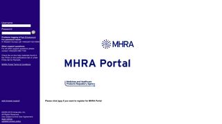 MHRA Portal - Online Workspace login from IntraLinks for secure ...