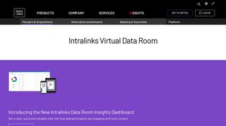 Virtual Data Room for M&A Due Diligence | Intralinks